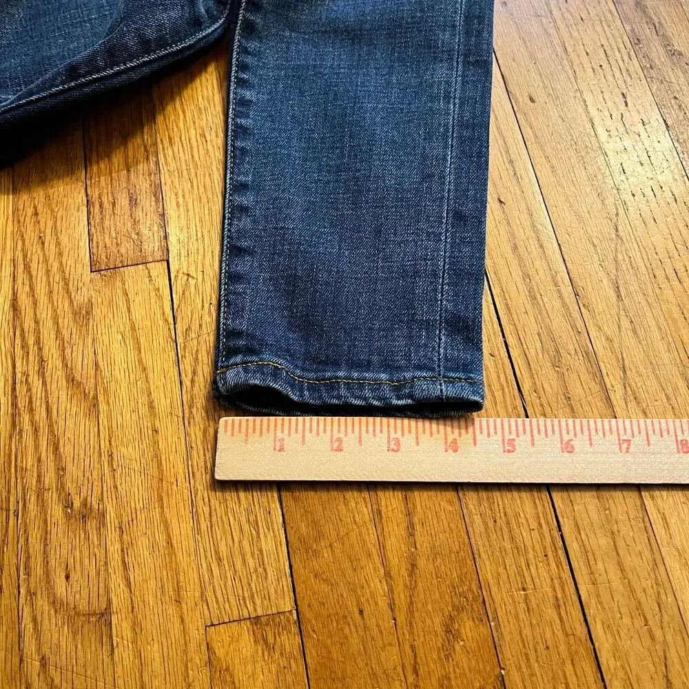 Frye Jeans Womens 27 Dark Skinny Mid Rise Ankle Denim Pants
